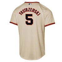 Youth Nike Mike Yastrzemski Cream San Francisco Giants Home Replica Player Jersey