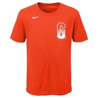 Youth Nike Orange San Francisco Giants City Connect Wordmark T-Shirt