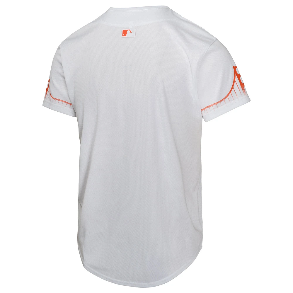 Youth Nike  White San Francisco Giants City Connect Limited Jersey