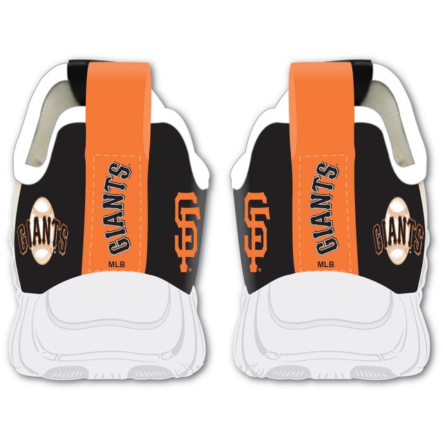 Chaussures lumineuses basses San Francisco Giants Glow Pros orange/noires pour jeune