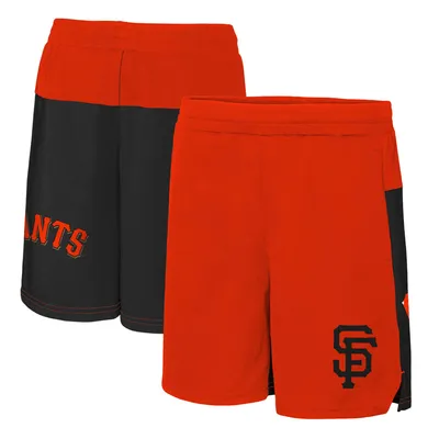 San Francisco Giants Youth 7th Inning Stretch Shorts - Orange