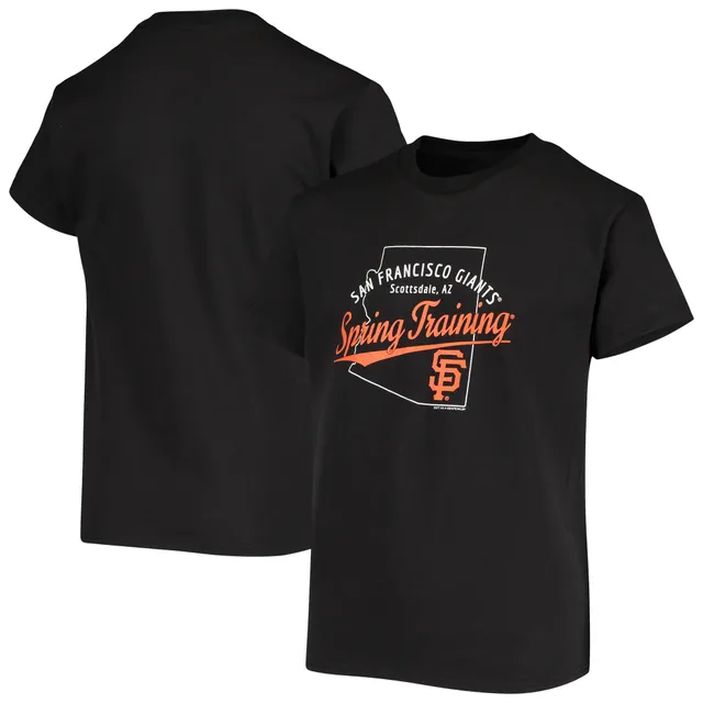 Lids San Francisco Giants Soft as a Grape Youth Spring Training Lizard Ball  T-Shirt - Orange