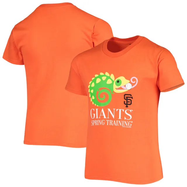 San Francisco Giants Soft as a Grape Youth Spring Training Painted Scene T- Shirt - White