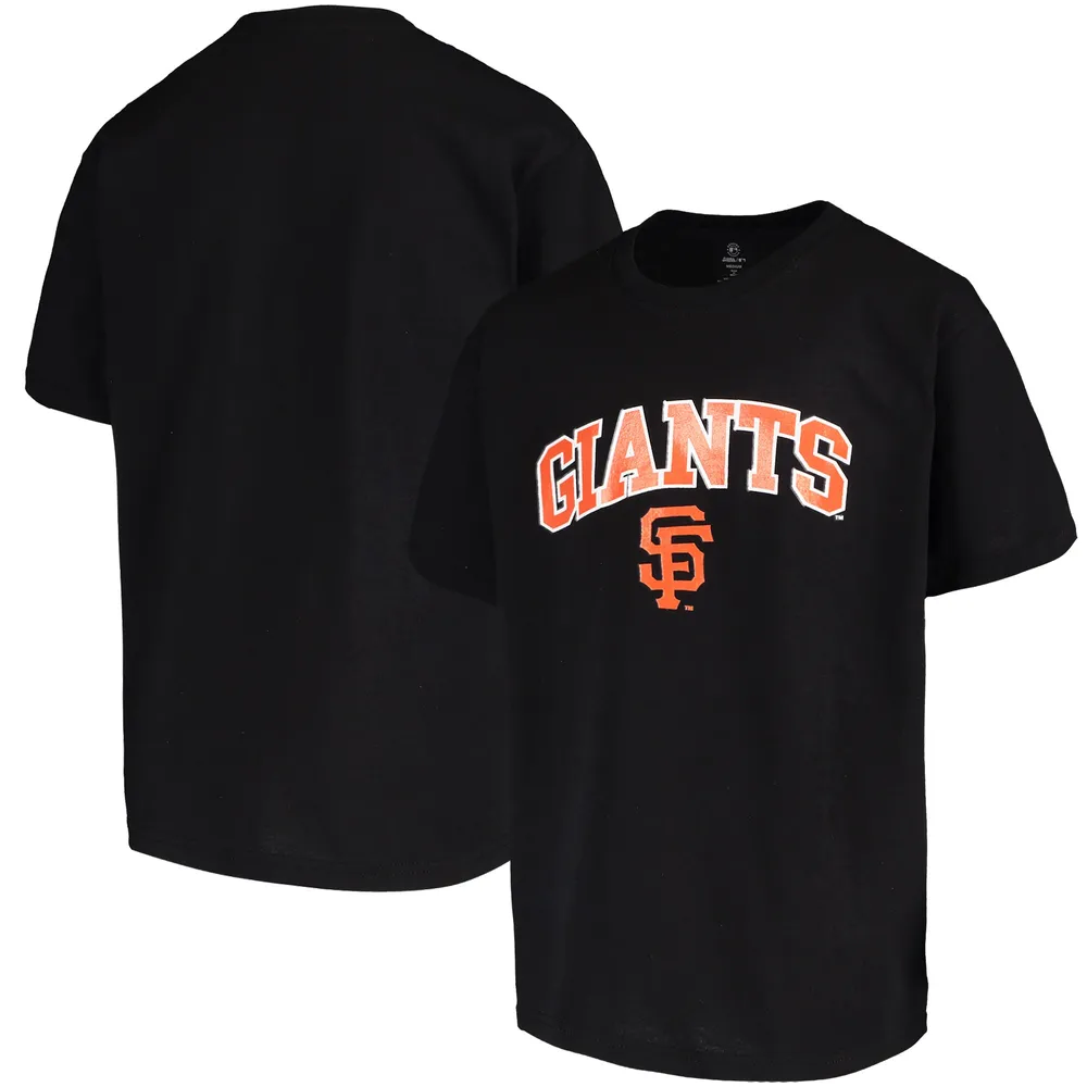 Youth Stitches Gray/Black San Francisco Giants Team Jersey