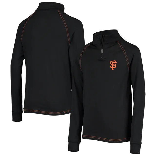 Men's Antigua Black San Francisco Giants Altitude Full-Zip Jacket