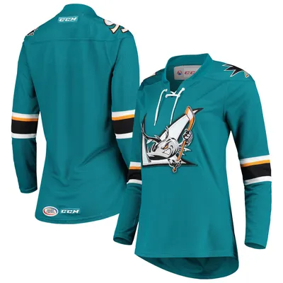 San Jose Barracuda CCM Women's Premier Home Jersey - Teal