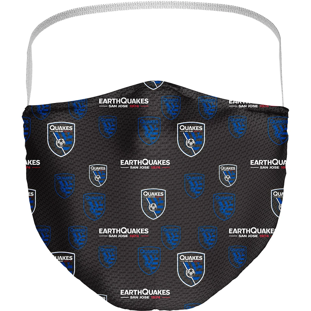 Adulte Fanatics San Jose Earthquakes All Over Logo Couvre-visage 3-Pack