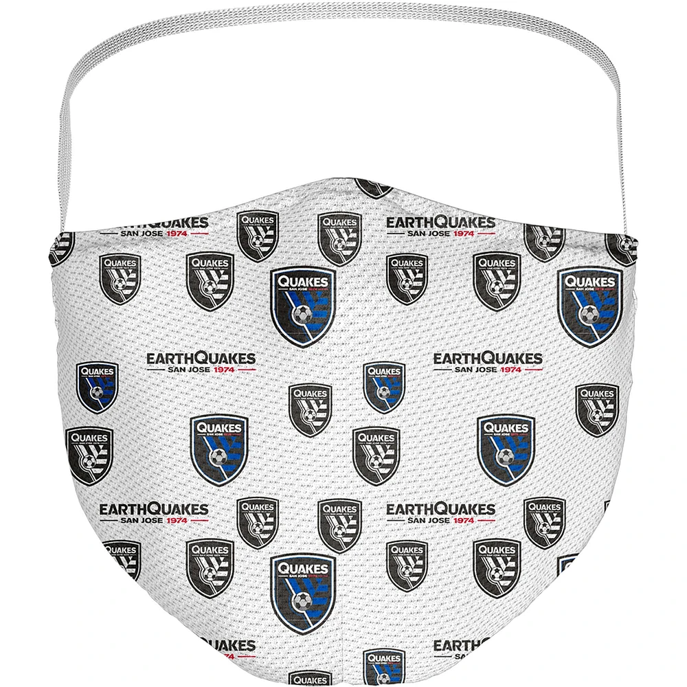 Adulte Fanatics San Jose Earthquakes All Over Logo Couvre-visage 3-Pack