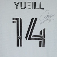 Jackson Yueill San Jose Earthquakes Autographed Match-Used #14 Gray Jersey from the 2023 MLS Season