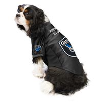 Little Earth Black San Jose Earthquakes Premium Pet Stretch Jersey