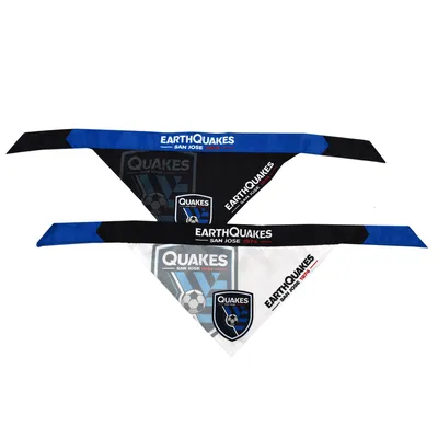 San Jose Earthquakes Little Earth Two-Pack Pet Bandana Set