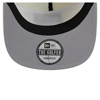 Men's New Era  Cream San Jose Earthquakes 2025 Kickoff Snapback Golfer Hat