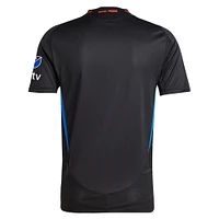 Maillot authentique noir adidas San Jose Earthquakes 2025 Headliner pour homme
