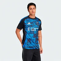 Men's adidas  Black San Jose Earthquakes 2025 Headliner Replica Jersey