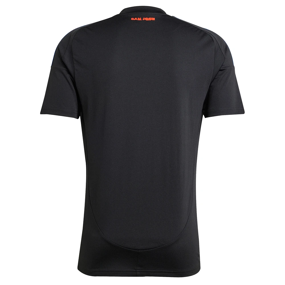 Men's adidas  Black San Jose Earthquakes 2025 Headliner Replica Jersey