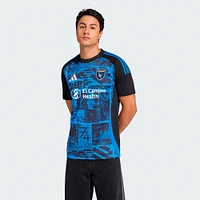 Men's adidas  Black San Jose Earthquakes 2025 Headliner Replica Jersey
