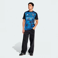 Men's adidas  Black San Jose Earthquakes 2025 Headliner Replica Jersey