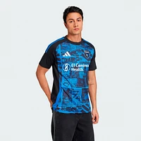 Men's adidas  Black San Jose Earthquakes 2025 Headliner Replica Jersey