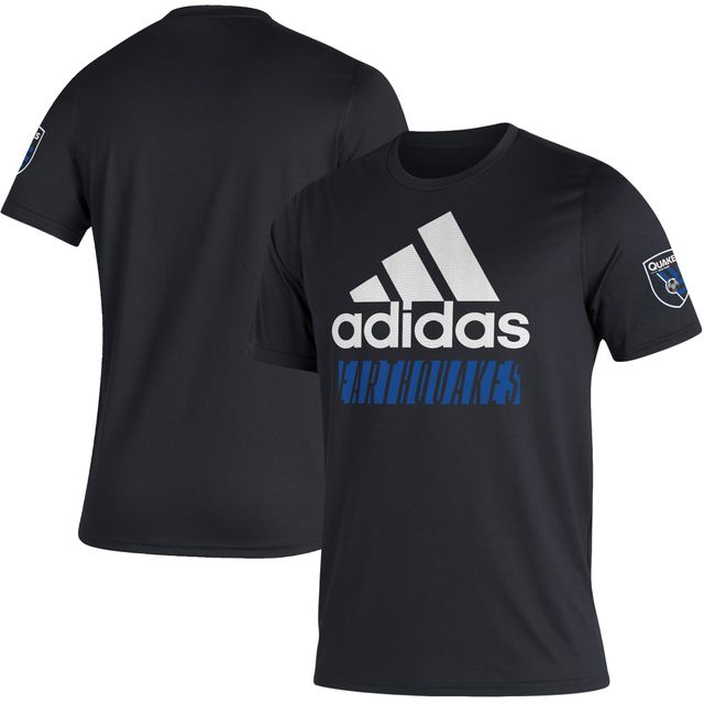 T-shirt adidas noir San Jose Earthquakes Creator pour homme