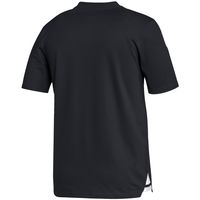 Men's adidas Black San Jose Earthquakes Henley AEROREADY Polo