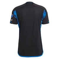 Maillot San Jose Earthquakes 2023 Active Fault authentique pour homme adidas bleu