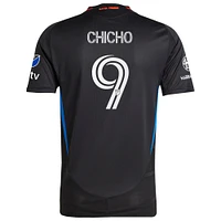 Men's adidas Cristian Arango Black San Jose Earthquakes 2025 Headliner Authentic Player Jersey