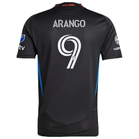 Maillot de joueur authentique San Jose Earthquakes 2025 Headliner noir adidas Cristian Arango pour homme
