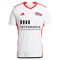 Maillot de joueur réplique Cristian Espinoza adidas pour hommes, San Jose Earthquakes 2024 The 50 Kit, blanc