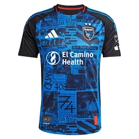 Men's adidas Josef Martinez Black San Jose Earthquakes 2025 Headliner Authentic Player Jersey