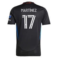 Men's adidas Josef Martinez Black San Jose Earthquakes 2025 Headliner Authentic Player Jersey