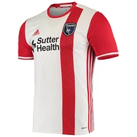 Men's adidas White San Jose Earthquakes Replica Away Jersey