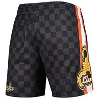 Men's Mitchell & Ness Black San Jose Earthquakes City Mesh Shorts