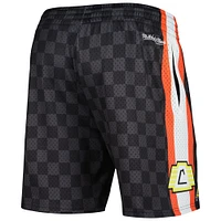 Men's Mitchell & Ness Black San Jose Earthquakes City Mesh Shorts