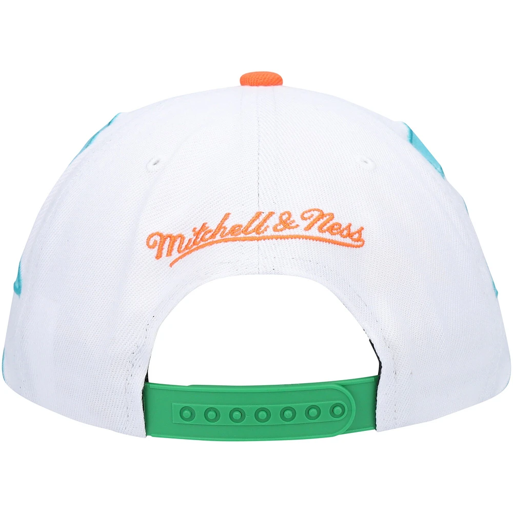 Mitchell & Ness pour homme Vert San Jose Clash Historic Logo Since '96 Jersey Hook Snapback Hat