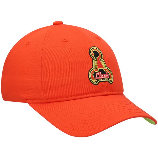 Casquette ajustable San Jose Clash orange Mitchell & Ness pour hommes