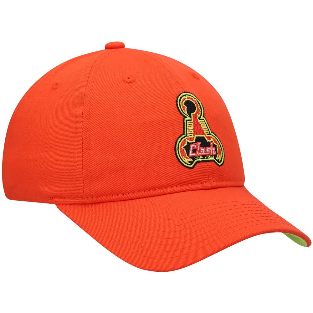 Men's Mitchell & Ness Orange San Jose Clash Adjustable Hat