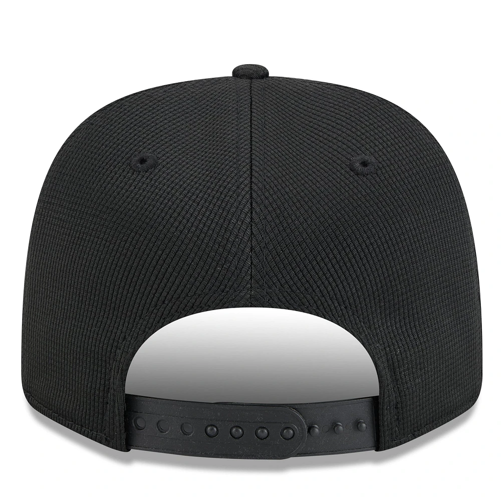 Men's New Era  Black San Jose Earthquakes 2025 Jersey Hook 9SEVENTY Stretch-Snap Hat