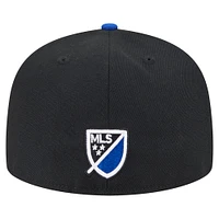 Casquette ajustée San Jose Earthquakes 2025 Kickoff 59FIFTY noire New Era pour homme