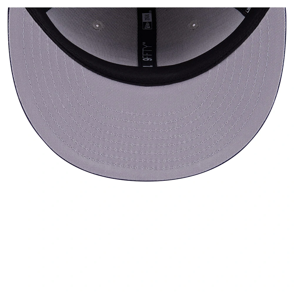 Men's New Era Gray San Jose Earthquakes Color Pack Two-Tone 9FIFTY Snapback Hat