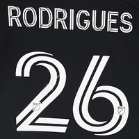 Maillot noir dédicacé #26 de Rodrigues San Jose Earthquakes pour la saison 2023 de la MLS
