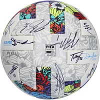 Ballon de football autographié par les San Jose Earthquakes lors de la saison 2022 de la MLS avec 25 signatures