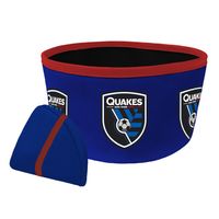 San Jose Earthquakes Collapsible Travel Dog Bowl