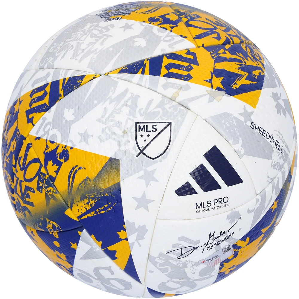 Ballon de football « KCC » utilisé lors du match des San Jose Earthquakes lors de la saison 2023 de la MLS