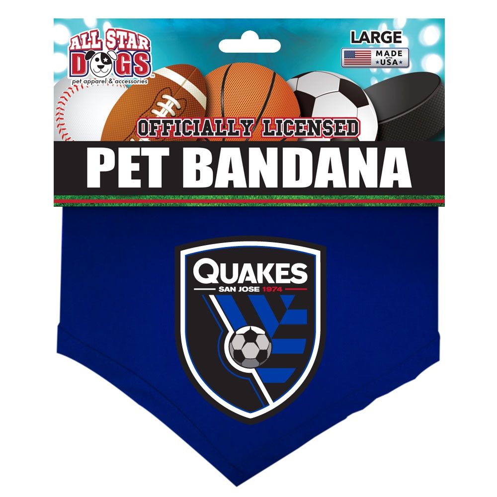 San Jose Earthquakes Pet Bandana