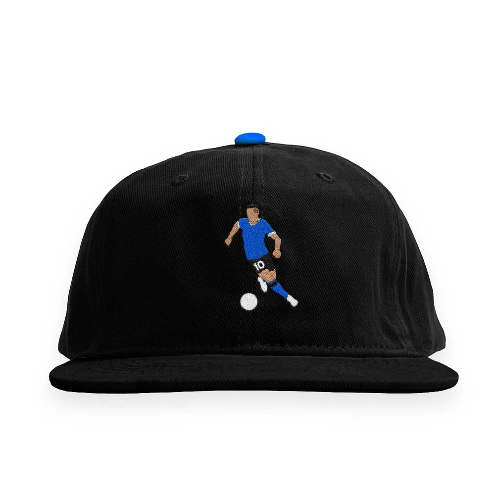 Unisex Cristian Espinoza Black San Jose Earthquakes Player Adjustable Hat