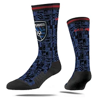 Unisex Strideline  San Jose Earthquakes 2025 Jersey Hook Premium Crew Socks