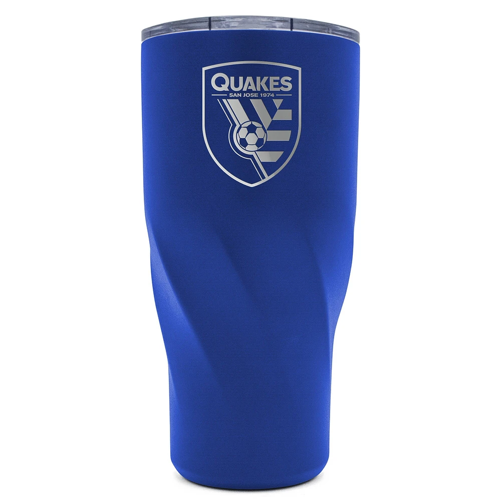 WinCraft San Jose Earthquakes 30oz. Morgan Stainless Steel Tumbler