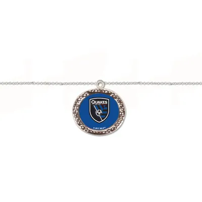 San Jose Earthquakes WinCraft Round Charm Logo Bracelet