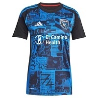 Women's adidas Josef Martinez Black San Jose Earthquakes 2025 Headliner Replica Player Jersey
