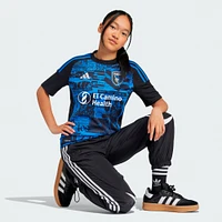 Youth adidas  Black San Jose Earthquakes 2025 Headliner Replica Jersey